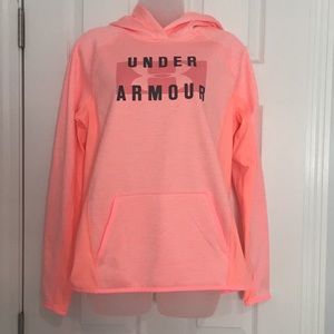 Under Armour hoodie peach